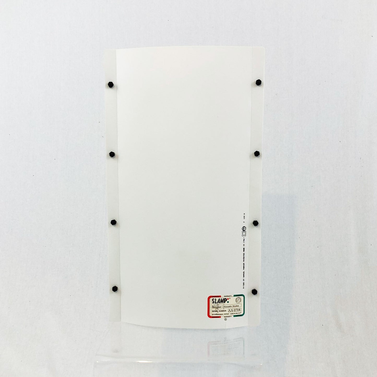 Fahne lamp, by Alessandro Mendini for SLAMP