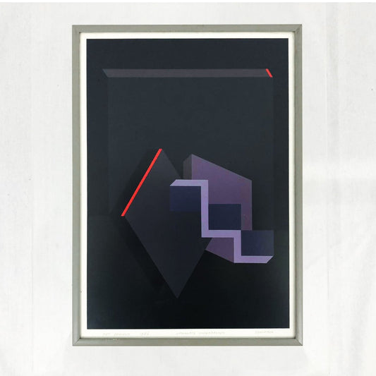 Piet Zegveld screenprint, signed