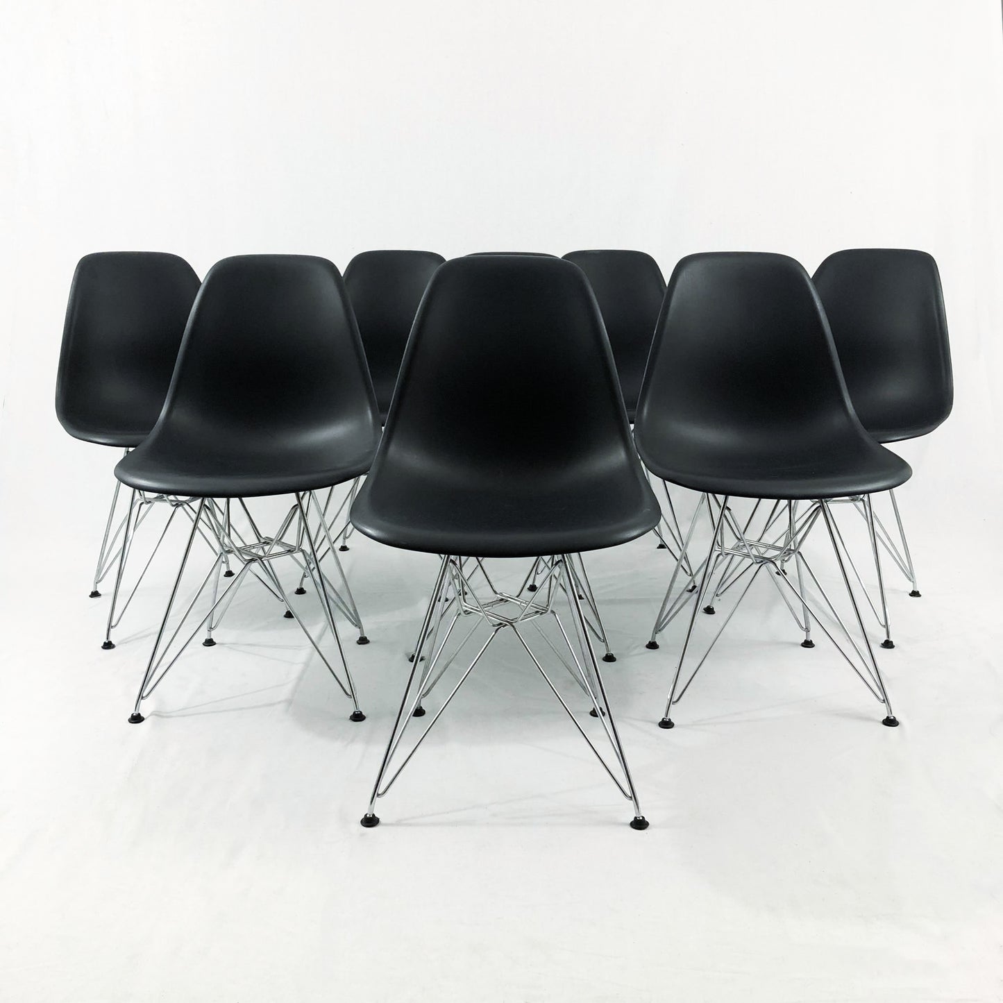 Charles & Ray Eames DSR side chairs for Vitra
