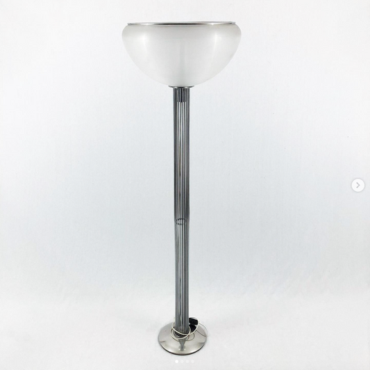 'Moana' floor lamp by Luigi Massoni for Guzzini, 1968